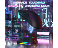 Attack Shark X1 Touchpad PAW3395PRO Omron czarna ze stacją ładującą - 1349825 - zdjęcie 4